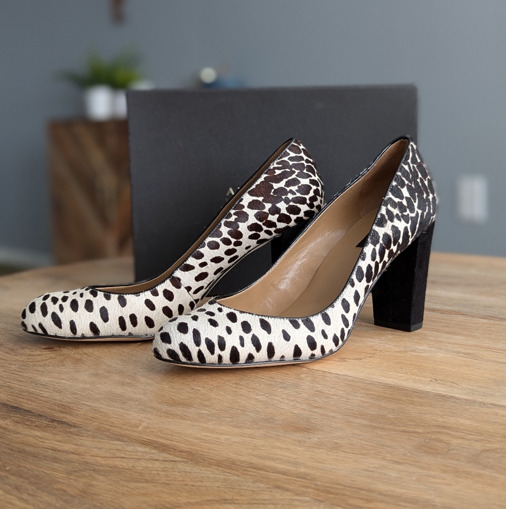 Ann Taylor Perfect Haircalf Block Heels